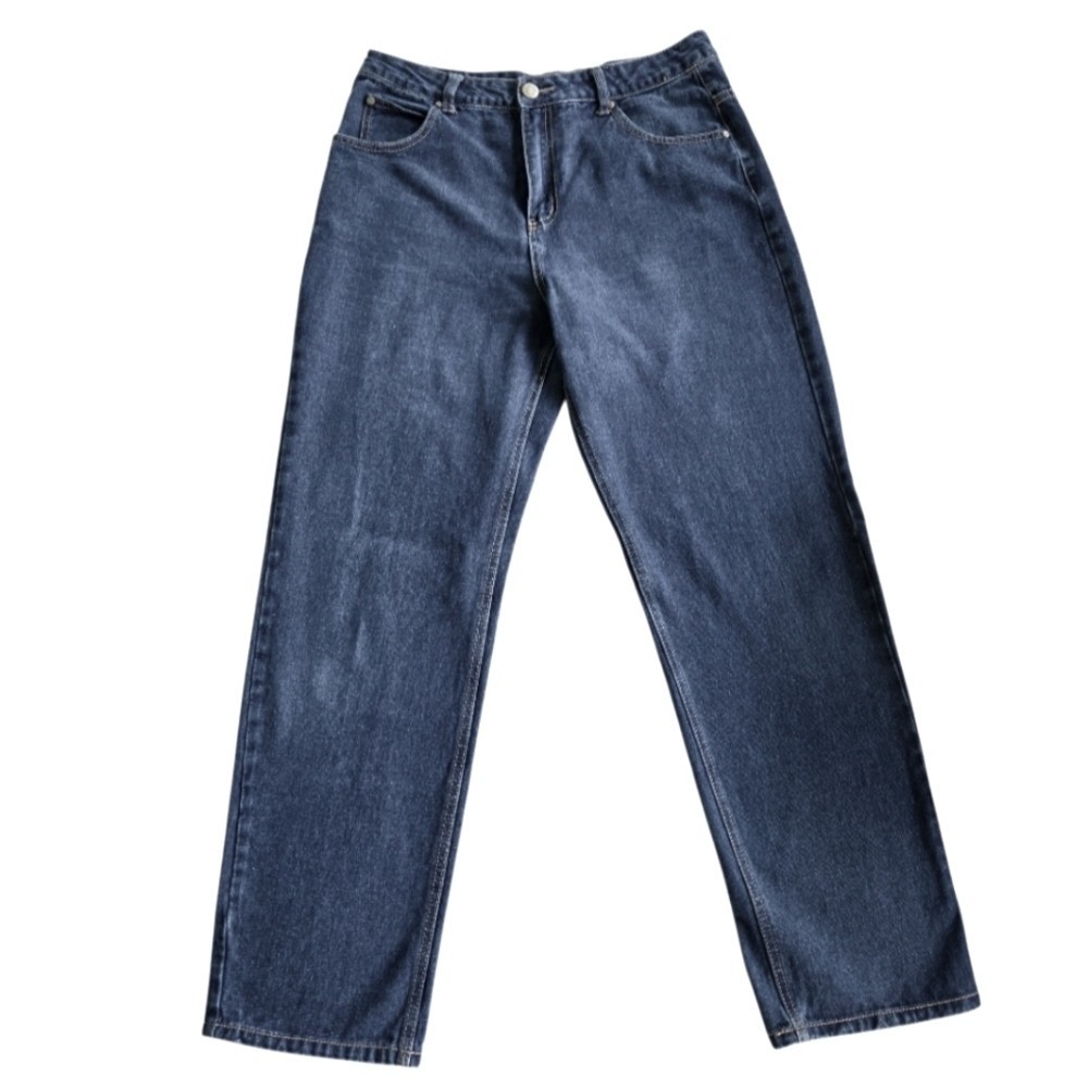 Vintage HB Company Womens JeansRelaxed Balloon Cotton High Rise Blue 12 Average